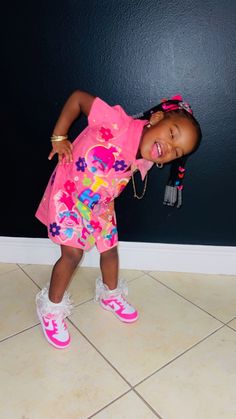 Any theme dickie dress Kalani Reign, Baddie Birthday Outfit, Leap Movie, Dickies Dress, Kids Outfits Daughters, Black Kids Fashion, Mommy And Baby Pictures, Kid Outfits, Church Clothes