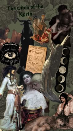 Renaissance Witchy Moodboard Moon Northern Wolf Old witch Witch Moodboard, Note Sketch, Fair Day, Energy Aesthetic, Feminine Energy Aesthetic, Book Stickers, Kindle Cover, Witch Aesthetic