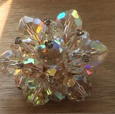 Vintage brooch made out of glass beads.  This will look nice on a jacket,  or on a dress.  AzucarSugar is delighted to bring such pretty accessories to our boutique on Etsy.  If you would like to reach us on Instagram we have page @decor.renie and are available there also. . . . . . . . . . . . . . . . . . . . . . . #brooch #vintage #realvintage #glass #glassbeads #accessory #accessories #boutique #jewelry #costumejewelry #pin #vintage #realvintage #retro #vintagejewelry #costume #pinupfashion # Pretty Accessories, Vintage Swim, Real Vintage, Brooch Vintage, Halloween Celebration, Lovely Shop, Antique Metal, Pin Up Style, Vintage Brooch