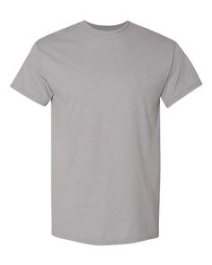 DryBlend® T-Shirt - Gravel Solid Color Cotton Shirt With Moisture-wicking, Solid Cotton Shirt With Moisture-wicking Details, Solid Cotton Shirt With Moisture-wicking, Cotton Moisture-wicking Shirt, Basic Gray Moisture-wicking T-shirt, Basic Cotton T-shirt With Moisture-wicking, Basic Gray Cotton Shirt, Orchid Purple, Blank Apparel