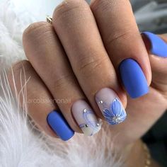 Nails Art Designs Summer, Easter Nails Designs, 2023 Spring Nails, Spring Nail Design, Spring Manicure, Spring Nails 2023, Nyc Nails, Floral Nail Designs, Vernis Semi Permanent