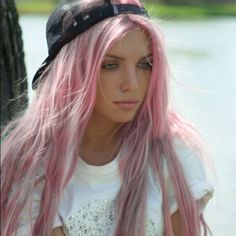 Hair Colorful, Pastel Pink Hair, Ombré Hair, Big Chop, Straight Lace Front Wigs, Pastel Hair, Mermaid Hair, Hair Envy, Dream Hair