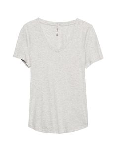 SUPIMA® Cotton V-Neck T-Shirt | Banana Republic Banana Republic Style, Supima Cotton, Fashion News, Banana Republic, V Neck T Shirt, Tee Shirts, Short Sleeves, Man Shop, V Neck