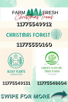 the font and numbers for farm fresh christmas trees, christmas forest, merry tree farm