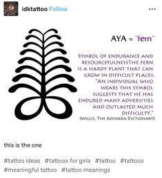 an ad for tattoo parlors with the caption'this is the one '