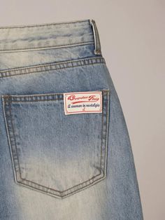 These Vintage Brushed Denim Pants showcase a vintage color through stone washing and brush work, embodying natural puckering and texture charm while maintaining distinctive stitch details on the waist.- Made of 100% cotton material for sturdy feel- With YKK metal zipper as a refined touch- Overdueflair logo-engraved buttons and rivets, along with a hand-stitched vintage label on the back Pre-washed Recycled Denim Blue Bottoms, Stonewashed High-rise Cotton Bottoms, Light Wash Stonewashed Cotton Bottoms, Faded Recycled Denim Bottoms With Frayed Hem, Light Wash Stonewashed Straight Leg Bottoms, Washed Blue Recycled Denim Bottoms With Frayed Hem, Washed Blue Cotton Pants With Frayed Hem, Faded Cotton Bottoms With Five Pockets, Faded Cropped Bottoms With Five Pockets