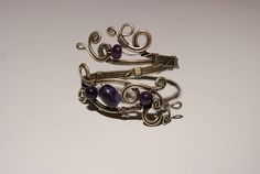 Purple Amethyst BraceletAmethyst by BeyhanAkman on Etsy, $38.00