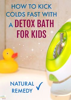 detox bath for kids Detox Bath For Kids, Cooking With Turmeric, Avocado Smoothie, Cold Remedies