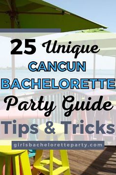 Ready to say "hola" to an epic Cancun bachelorette getaway?  

This isn't your typical wild-night-out Cancun bash. We're crafting a unique itinerary for a small, simple, and sober celebration that's easy on the budget and big on unforgettable memories.  

Think serene spa days, gourmet meals at the hottest spots (hello, delicious brunch!), and unique activity ideas that ditch the clichés but still deliver the fun.  We'll even help you find the perfect venue for a celebratory soirée, whether it's a private rooftop or a cozy beachside hideaway. 

Get ready to toast to the bride-to-be in style without breaking the bank. Let's plan a Cancun bachelorette that's both memorable and meaningful. 



#BacheloretteParty