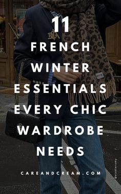 Discover the essence of French winter fashion with our guide to 11 essentials that will keep you chic and cozy this season. Dive into french winter wardrobe essentials and learn how to curate a French capsule wardrobe with classic, minimalist staples. Parisian chic, winter essentials clothes women.