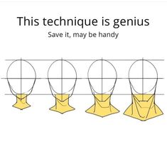 how to draw an origami man's head in three easy steps step by step