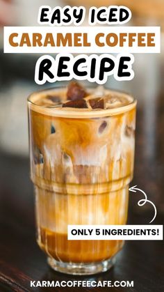 Wondering how to make a caramel iced coffee at home? This quick and easy recipe uses simple ingredients to create a smooth and sweet drink that rivals your favorite café version. How To Make Iced Coffee At Home, Sweet Iced Coffee Recipe, Ice Coffee At Home, Cold Coffee Drinks Recipes, Caramel Iced Coffee Recipe, International Delight Iced Coffee, Instant Coffee Recipes, Caramel Iced Coffee, Iced Coffee Recipes