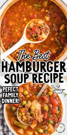 the best hamburger soup recipe perfect family dinner