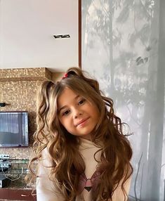 Cute Toddler Hairstyles, Girly Hairstyles, Easy Little Girl Hairstyles, Hairstyles Design, Girl Hair Dos, Lil Girl Hairstyles, Toddler Hairstyles, Old Hairstyles, Easter Hairstyles For Kids