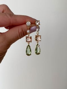 Olive & Piper Evie Drop Earrings Dope Jewelry, Classy Jewelry, Fancy Jewellery, Jewelry Lookbook, Fancy Jewelry, Girly Jewelry, Dream Jewelry, Stylish Jewelry, Bridesmaid Jewelry