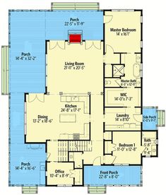 the first floor plan for this house