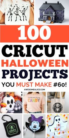 the top 100 cricut halloween projects you must make