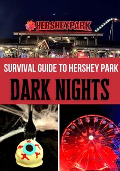 Hersheypark Halloween & Dark Nights Travel Guide Hershey Park Halloween, America Theme, Hershey Park, Pennsylvania Travel, Dark Nights, Scary Halloween Party, Halloween Horror Nights, Dark Moon