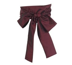 "material : taffeta width - 9cm ( 3,5\")" Elegant Red Party Sash, Elegant Red Sash For Party, Burgundy Corset, Tassel Belt, Kimono Vintage, Corset Belt, Sash Belts, Sash Belt, Burgundy Wine