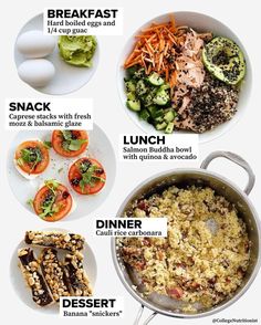 Volume Meals, Healthy Daily Meals, Easy Delicious Meals, Day Of Eating, 1200 Calorie, Easy Healthy Meal Prep, Healthy Food Motivation