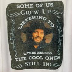 Custom Made Sublimation Shirts. Waylon Jennings Shirt, Sublimation Shirts, Waylon Jennings, Sublime Shirt, Shirt Color, Custom Made, Womens Tops, Women Shopping, Color