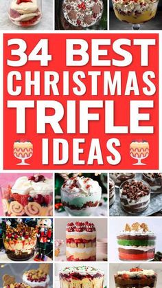 the best christmas trifle ideas for desserts and appetizers to share with friends