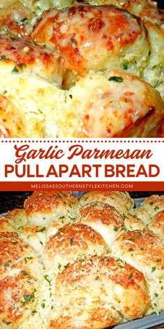 Wow your guests with this Garlic Parmesan Pull Apart Bread! Dinner rolls are doused in butter, then coated with Parmesan cheese and garlic, creating a buttery, cheesy appetizer perfect for best holiday appetizers, New Year’s Eve food ideas, or for your best game day appetizers! Frozen Yeast Rolls, Parmesan Pull Apart Bread, Cheese Pull Apart Bread, Pull Apart Recipes, Cheese Pull Apart, Cheese Pull, Bread Pull Apart Recipes, Frozen Bread Dough