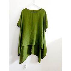 Check out Linen Asymetrical Hem Olive Green Womens Shortsleeves Lagenlook Tunic Top Large, the latest item I added on eBay! #eBay #eBaySeller Green Tunic, Fitted Tunic, Blouse Short Sleeve, Linen Tunic, Short Sleeve Pullover, Tunic Blouse, Brand Tags, Tunic Top, Womens Clothing Tops