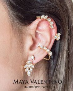 Bridal Ear cuff, Statement earrings, Crystal Ear Climber, Prom earrings, Bridal jewelry, Gold Ear cuff, climbing earrings,Bridal Ear Crawler. Swarovski earring, Bridal earring, Wedding trends, Gift for women, Gift for her, Christmas Gift, Ear crawler, Bridal Ear cuff, Ear cuff earrings, Statement earrings, Crystal Ear cuff, Bridal Ear Crawler, bridal earrings. Gorgeous Special ear cuff design great for bridal, prom or luxury event, NO ONE can miss this ear cuff earring, Very special and quality Bridal Jewelry Gold, Black Statement Earrings, Climbing Earrings, Crystal Ear Cuff, Ear Cuff Earrings, Ear Crawler, Ear Crawler Earrings, Cuff Design, Ear Crawlers