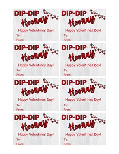 valentine's day coupons for happy valentine's day from dip - dip to happy valentine's day