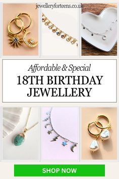 Mark her milestone 18th birthday with the perfect piece of jewelry! ✨ Explore our curated collection of stunning necklaces, earrings, bracelets, and rings, each designed to celebrate this special occasion in style. From timeless classics to modern trends, our jewelry selection offers something to suit her unique taste and personality as she steps into adulthood. Make her 18th birthday truly unforgettable with a gift that she'll cherish for years to come! 🎉🎁 #18thBirthdayJewelry Bracelets And Rings