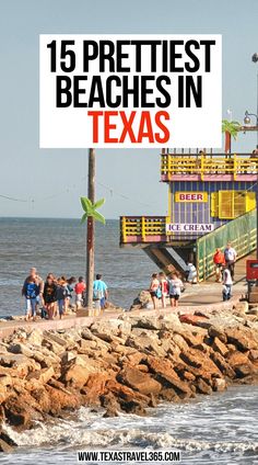 15 Prettiest Beaches in Texas Corpus Christi Texas Beach, Texas Beach Vacation, Beaches In Texas, Surfside Beach Texas, Crystal Beach Texas, Best Beaches In Texas, Clear Water Beach, Texas Travel Weekend Getaways, Beach Vacation Tips