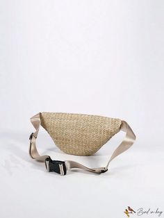 BirdinBag - Minimalist Solid Color Woven Bag with Adjustable Shoulder Strap, Ideal for Vacations Casual Tote Belt Bag With Adjustable Strap, Casual Rectangular Belt Bag With Adjustable Strap, Casual Beige Belt Bag With Large Capacity, Casual Beige Belt Bag Shaped As Shoulder Bag, Casual Beige Belt Bag As Shoulder Bag, Beige Casual Shoulder Belt Bag, Casual Beige Shoulder Belt Bag, Everyday Large Capacity Beige Belt Bag, Casual Beige Belt Bag With Adjustable Strap