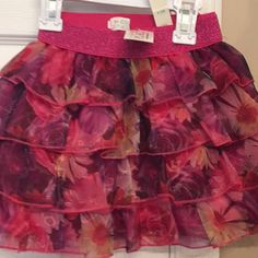 Made By Children’s Place. Brand New With Tags. Smoke Free Home. Tiered Skirt Bottoms For School In Spring, Tiered Skirt For School In Spring, School Tiered Skirt With Ruffles, Spring Ruffled Bottoms For School, Floral Ruffle Skirt, Floral Ruffle, Ruffle Skirt, Childrens Place, Kids Bottoms