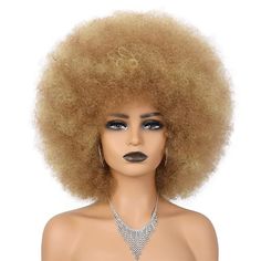 Category:Synthetic Wig; Gender:Women's; Wig Type:Natural Wigs; Occasion:Birthday,Party,Vacation,Party / Evening,Daily Wear; Age Group:Adults; Color Shade:Blonde,Blue,Dark Brown,Black,Mixed Color,Orange,Brown,Green,Pink,White; Hair Material:Synthetic Hair; Cap Construction:Machine Made; Texture:Afro Curly; Length:Short; Features:Comfortable,Fashion,Easy to Carry,Cosplay,Soft; Heat Resistant:Yes; Listing Date:08/21/2023; Cap Circumference:; Front to Back:; Nape of Neck:; Side to Side Across Forehe Color Wigs For Black Women, Red Afro, Curly Afro Wig, Afro Wig, Afro Men, Short Afro, Wig Party, Halloween Wigs, Afro Wigs