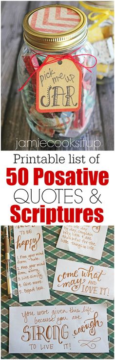 printable list of 50 positive quotes and pictures for teachers to use in their classroom