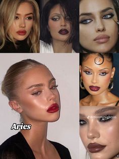 Aries Makeup Aesthetic, Shuffle Makeup, Aries Makeup, Aries Women, Beginners Eye Makeup, Art Village, Makeup Board, Make Up Inspo, Easy Makeup