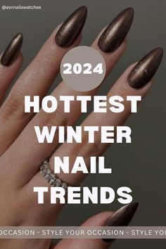 Deep Red Nail Polish, Nail Polish Colors Winter, Deep Red Nails, Trendy Nail Polish, Popular Nail Colors, New Nail Trends, New Years Nail Designs, Nail Color Trends