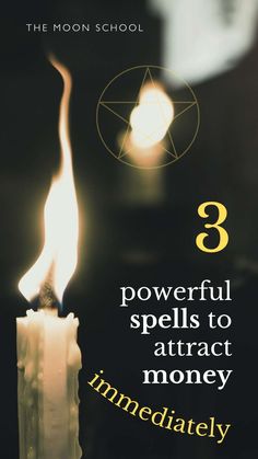 3 Money Spells that Work Fast to Attract Wealth & Prosperity Success Spells Witchcraft, Real Witchcraft, Magical Recipes, Spells That Actually Work, Wicca For Beginners, Attract Luck, Prosperity Spell