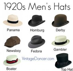 1920s Journalist, 1920s Mens Hats, 1920s Mens Costume, Drowsy Chaperone, Gatsby Hat, 1920s Party, Straw Boater