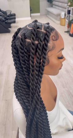 Knot Hairstyles, Haircut Design, Cabello Afro Natural, Chic Haircut, Big Box Braids Hairstyles, Quick Natural Hair Styles, Cute Braided Hairstyles, Cute Box Braids Hairstyles