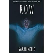 the book row by sarah mello is shown in front of a black background