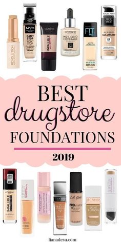 Best Drugstore Foundation, Makeup Tip, Drugstore Foundation, Best Drugstore Makeup, Affordable Makeup, Makeup For Beginners