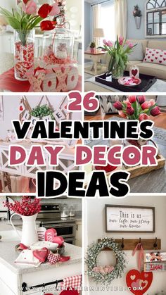 valentine's day decor ideas that are easy to make and great for the home