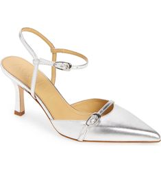 aeyde Marianna Pointed Toe Pump (Women) | Nordstrom Fabric Gift Bags, Metallic Leather, Shoe Box, Night In, Women's Pumps, Shoes Women Heels, Leather Upper, Shoes Heels, Nordstrom