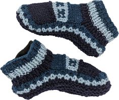 A woolen sock for small feet in shades of navy and other dull blues. This pure wool hand-knit winter sock is one size that fits small to medium feet and is fleece-lined for warmth and comfort. Perfect for daily wear to keep your feet warm indoors. Blue Casual Knitted Socks, Cozy Warm Blue Socks, Casual Snug Blue Socks, Comfortable Blue Knitted Socks, Comfortable Blue Winter Socks, Comfortable Blue Socks For Winter, Blue Knitted Socks For Winter, Cozy Knitted Blue Socks, Casual Warm Blue Socks