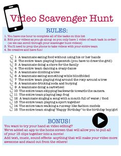 the scavenger hunt is an easy way to help you get started with scavengers