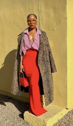 Modest Brunch Outfit Ideas, Date Night Casual Outfit Black Woman, Cocktail Party Outfit Midsize, Spring Outfit When Its Cold, Plus Size Fall Birthday Outfit, Retro Feminine Style, Winter Night Out Outfit Black Women, Lavender And Red Outfit, The Lady Archetype Aesthetic Outfits