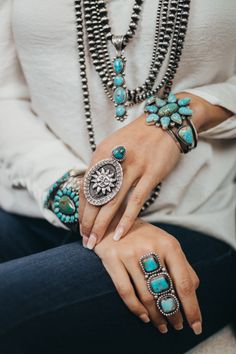 Widest Point on Bracelet: 2 1/2" Gap: 1 1/4" Wrist Size: 6 3/4" Weight: 70.6 Grams Hallmark: Maloney Sterling Silver Genuine Gem Grade Turquoise Mountain Turquoise Authentic, Native American Made Turquoise Jewelry Outfit, Native American Jewellery, Authentic Turquoise Jewelry, Cowgirl Couture, Turquoise Western, Silver Turquoise Jewelry, Cowgirl Jewelry, Jewelry Photoshoot, Real Turquoise