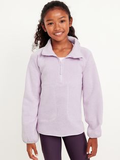 mock neck long sleeves half zipper rounded hem easy pullover style loose fit hits below hip model is approx.  4’5” and wears size m (8)machine wash according to the care instruction label  . Best Holiday gift for Kids , perfect Tunics for Christmas! Family Pajamas, Navy Sweaters, Tunic Sweater, Girls Sweaters, Half Zip, Pullover Styling, Tunics, Mock Neck, For Girls